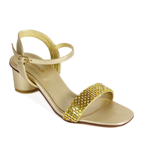 Women Formal Block Heel - 74991S - Block Heel - Walkeaze